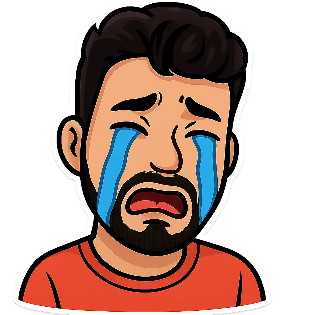 Cartoon character sticker #1